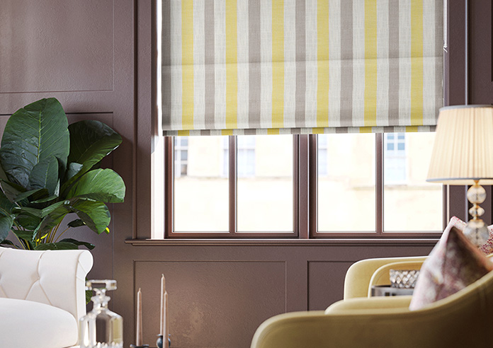 Abilene Stripe, Bighorn - Roman Blind - Image 5